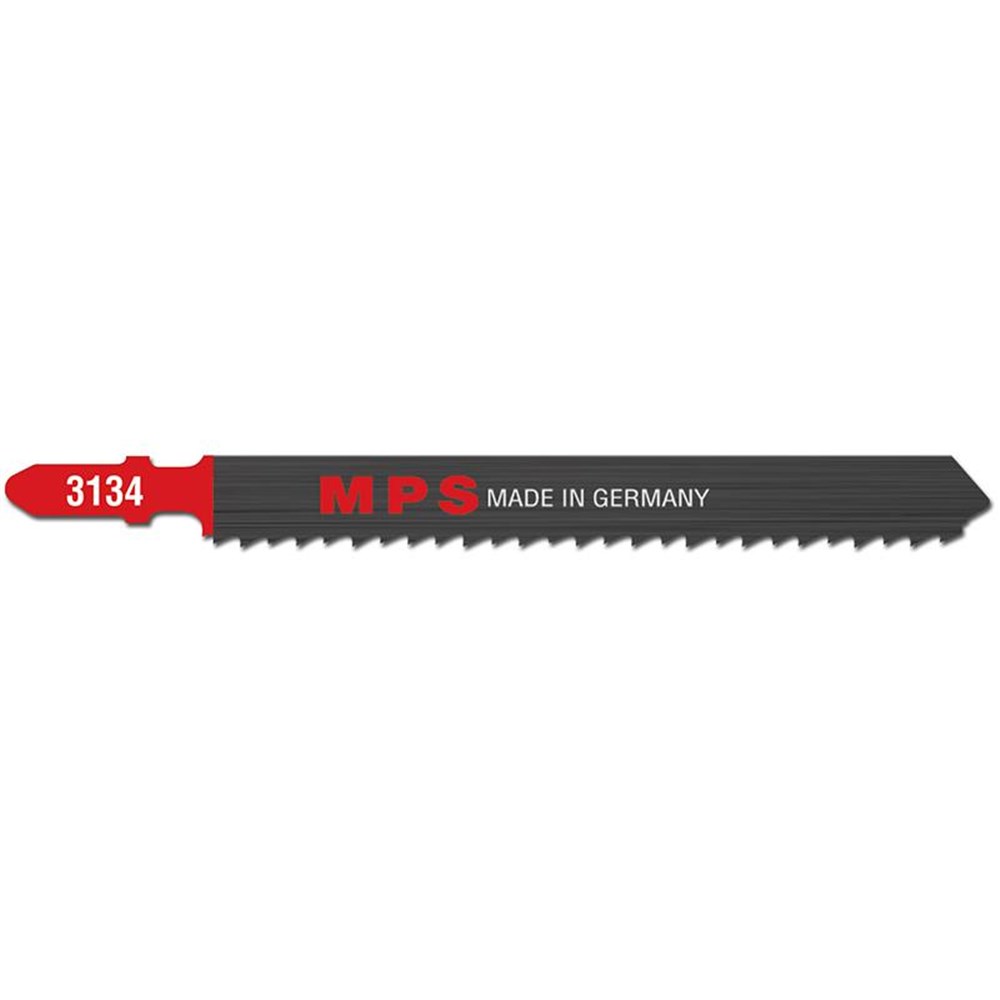 SHEFFIELD JIG SAW BLADE HM, 115MM,18TPI, EURO SHANK (X3)